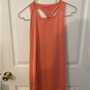 Athleta racerback tank orange!Ladies small! Like new condition!